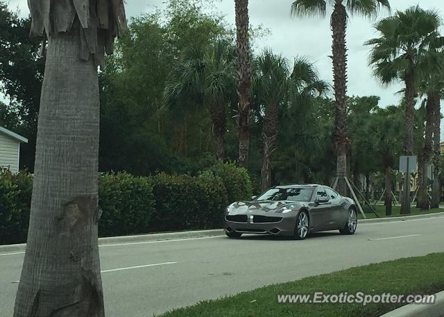 Fisker Karma spotted in Palm B. Gardens, Florida