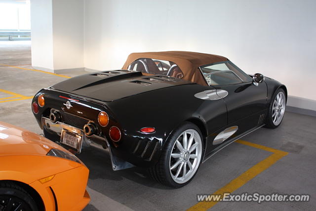 Spyker C8 spotted in Chicago, Illinois