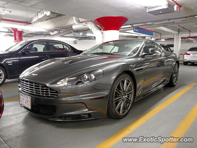 Aston Martin DBS spotted in Boston, Massachusetts