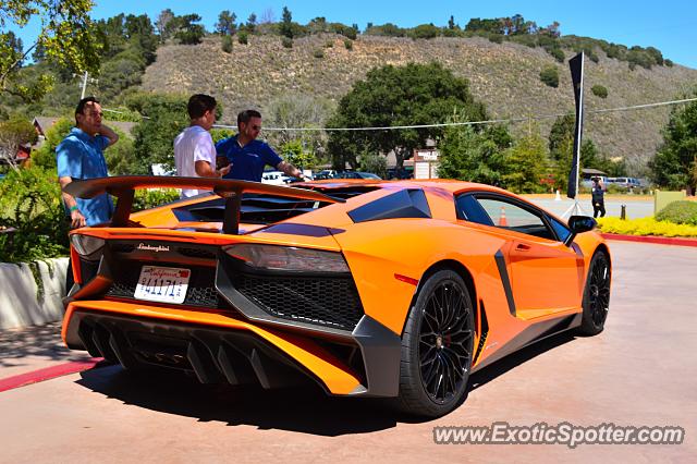 Lamborghini Aventador spotted in Carmel, California