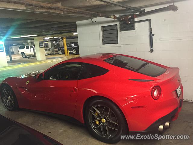 Ferrari F12 spotted in Houston, Texas