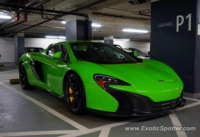 Mclaren 650S spotted in Vancouver, Canada