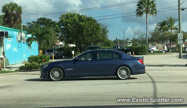 BMW Alpina B7 spotted in Stuart, Florida