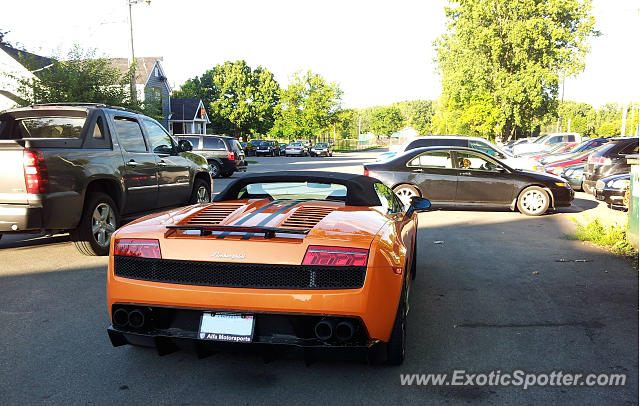 Lamborghini Gallardo spotted in London, Ontario, Canada