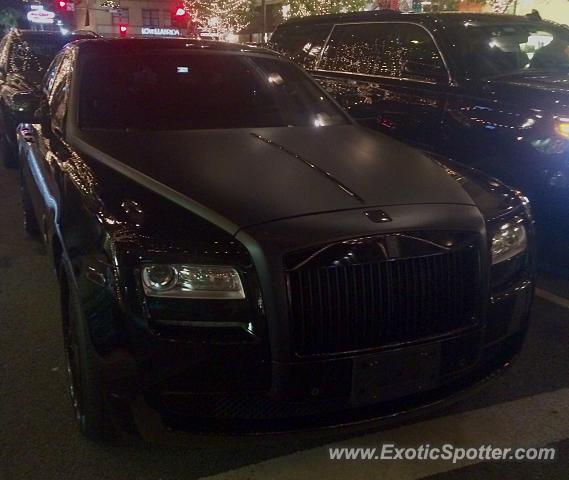 Rolls-Royce Ghost spotted in Los Angeles, California