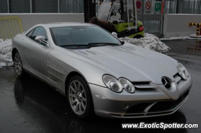 Mercedes SLR spotted in Geneva, Switzerland