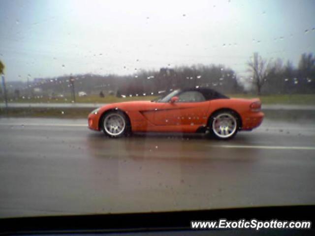 Dodge Viper spotted in Detroit, Michigan