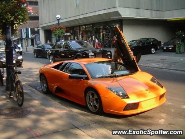 Lamborghini Murcielago spotted in Toronto, Canada