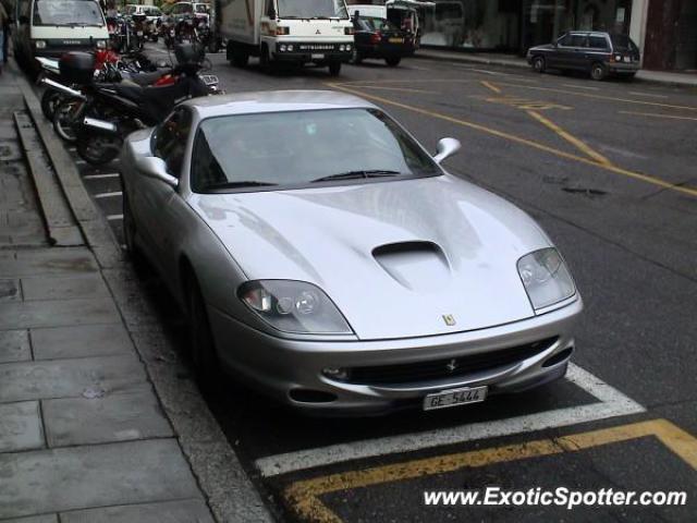 Ferrari 550 spotted in Geneva, Switzerland