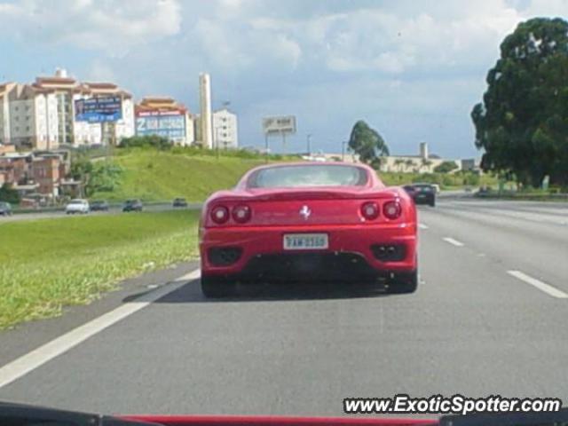 Ferrari 360 Modena spotted in Sao Paulo, Brazil