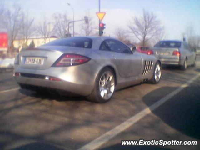 Mercedes SLR spotted in Ljubljana, Slovenia