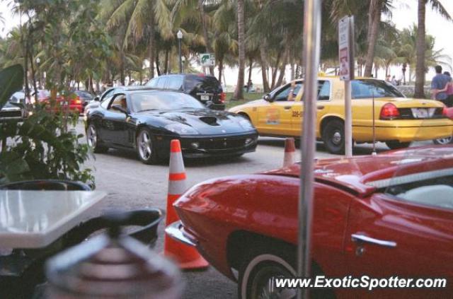 Ferrari 550 spotted in Miami, Florida