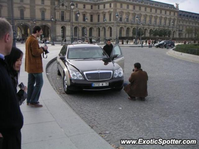 Mercedes Maybach spotted in Paris, France