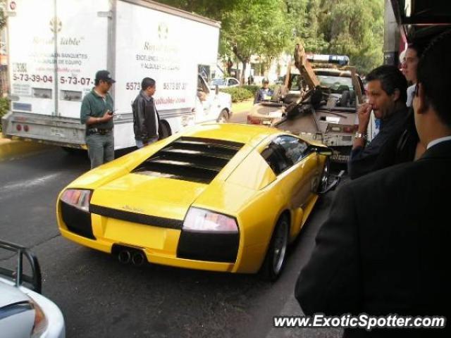 Lamborghini Murcielago spotted in Mexico City, Mexico