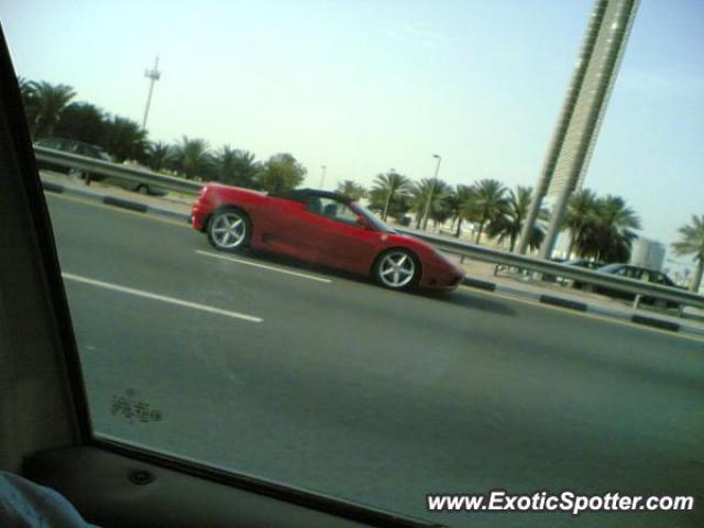 Ferrari 360 Modena spotted in Dubai, United Arab Emirates