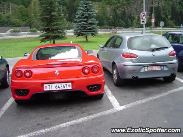 Ferrari 360 Modena spotted in Unknown, Switzerland