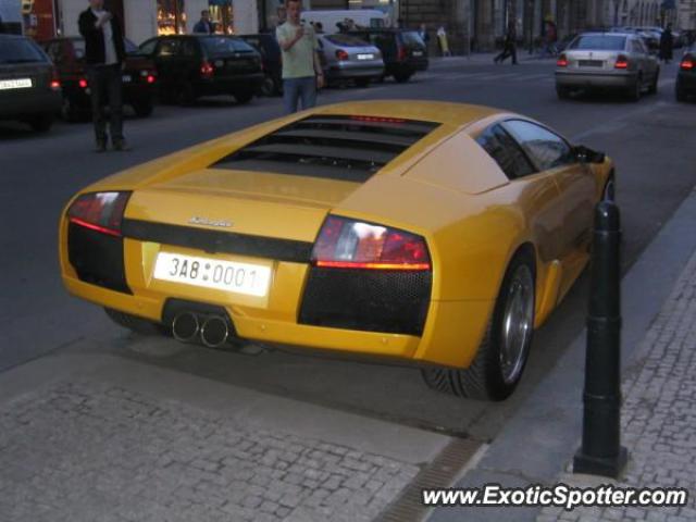 Lamborghini Murcielago spotted in Praha, Czech Republic