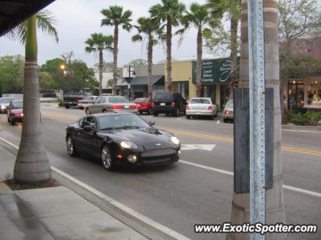 Aston Martin DB7 spotted in Sarasota, Florida