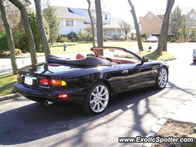 Aston Martin Vantage spotted in Long Island, New York