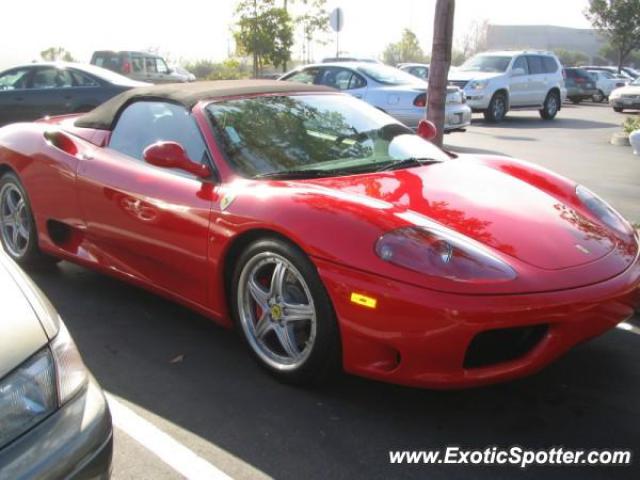 Ferrari 360 Modena spotted in Carlsbad, California