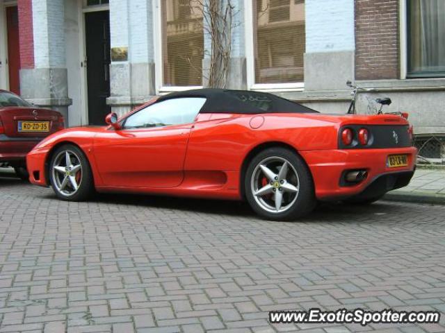 Ferrari 360 Modena spotted in Amsterdam, Netherlands