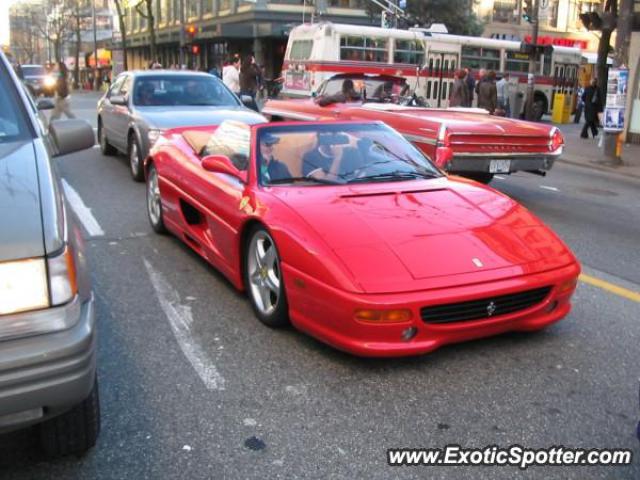 Ferrari F355 spotted in Vancouver, Canada