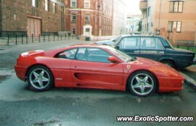 Ferrari F355 spotted in Moscow, Russia