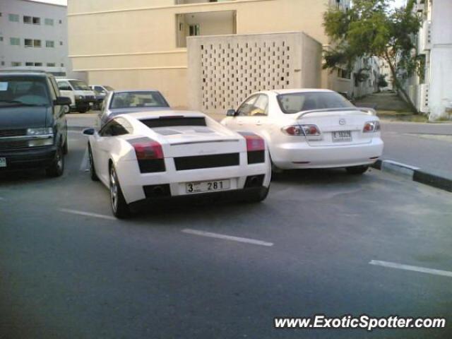 Lamborghini Gallardo spotted in Dubai, United Arab Emirates