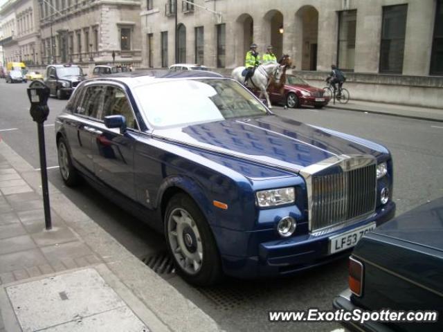 Rolls Royce Phantom spotted in London, United Kingdom