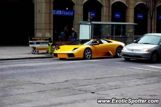 Lamborghini Murcielago spotted in Calgary, Canada