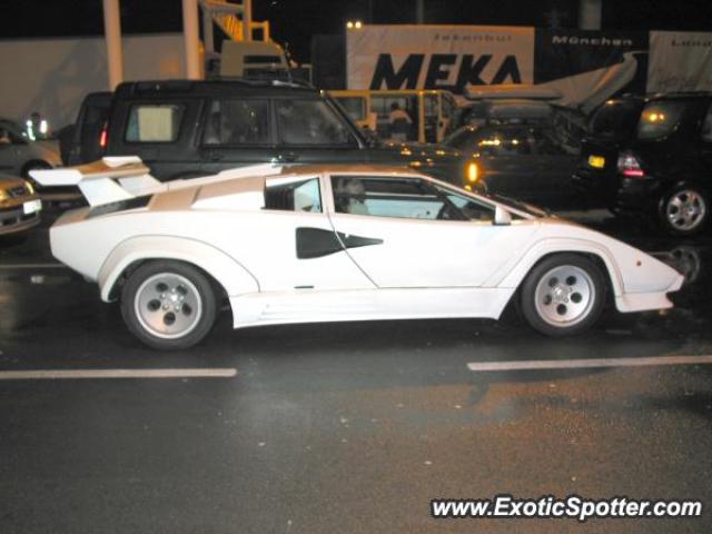 Lamborghini Countach spotted in Calais, France