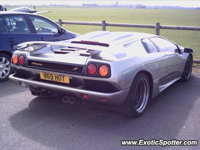 Lamborghini Diablo spotted in Goodwood, United Kingdom