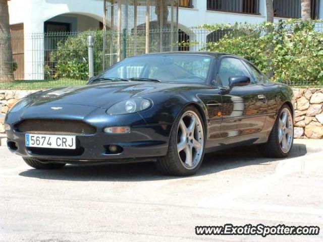 Aston Martin DB7 spotted in Majorca, Spain