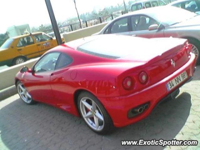 Ferrari 360 Modena spotted in Istanbul, Turkey