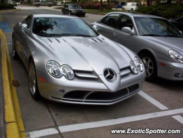 Mercedes SLR spotted in Savannah, Georgia