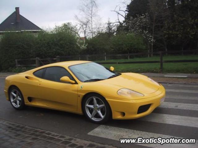 Ferrari 360 Modena spotted in St. Martens, Belgium