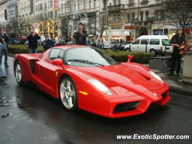 Ferrari Enzo spotted in Praha, Czech Republic