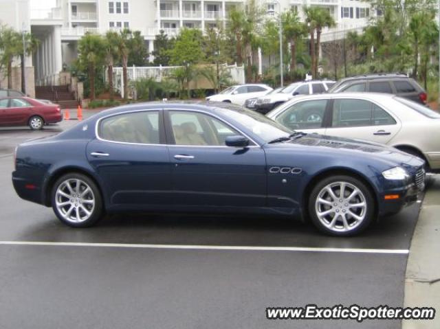 Maserati Quattroporte spotted in Destin, Florida