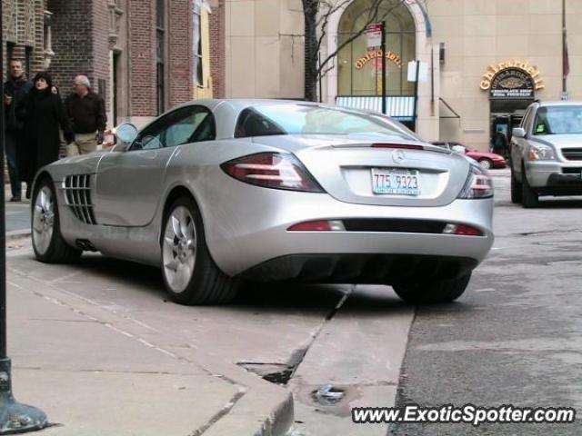 Mercedes SLR spotted in Chicago, Illinois