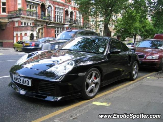 Porsche 911 GT2 spotted in London, United Kingdom