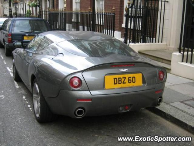 Aston Martin Zagato spotted in London, United Kingdom