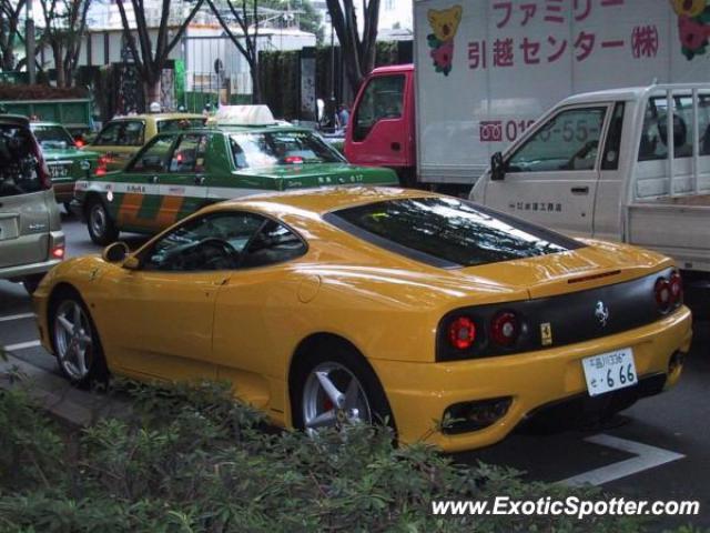 Ferrari 360 Modena spotted in Tokyo, Japan