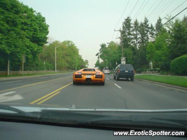 Lamborghini Murcielago spotted in Toronto, Canada