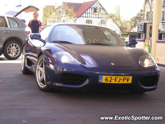 Ferrari 360 Modena spotted in Knokke, Belgium