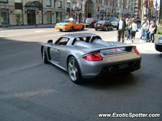 Porsche Carrera GT spotted in Toronto, Canada