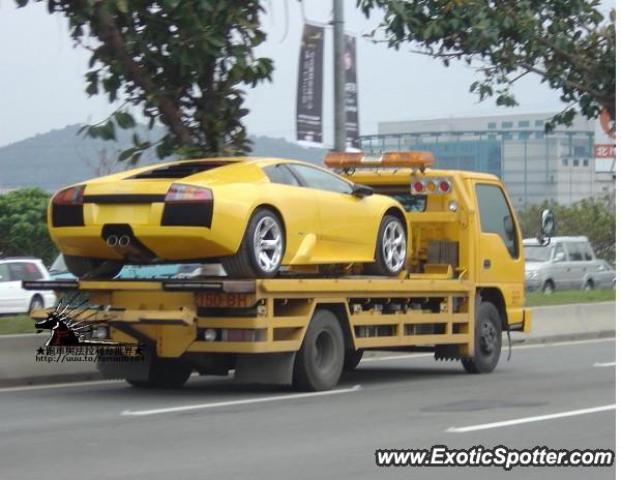 Lamborghini Murcielago spotted in Taipei, Taiwan