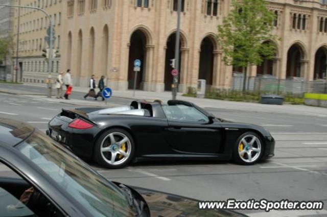 Porsche Carrera GT spotted in Munich, Germany