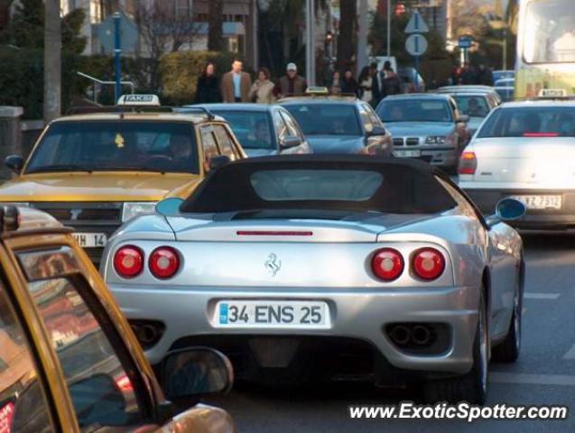 Ferrari 360 Modena spotted in Istanbul, Turkey