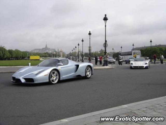 Ferrari Enzo spotted in Paris, France