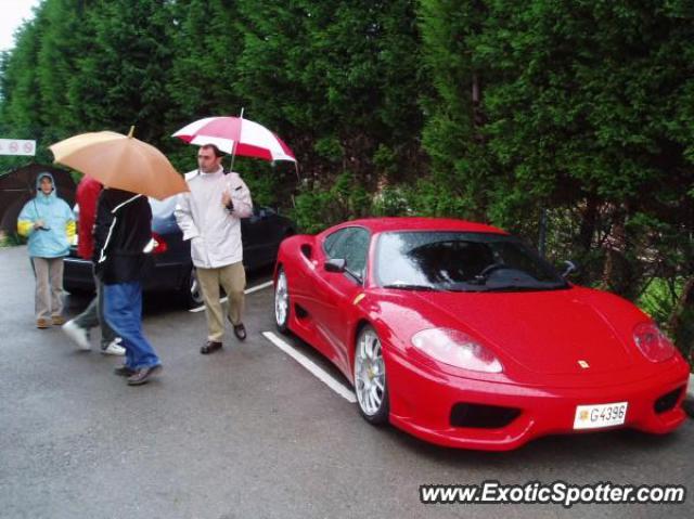 Ferrari 360 Modena spotted in Suances, Spain